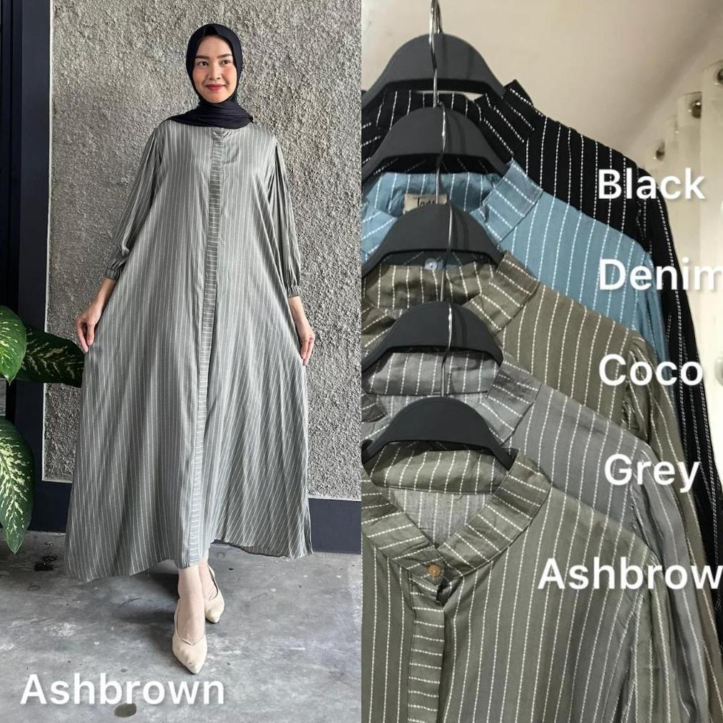 Bonny Dress Rayon Gamis A Line Busui