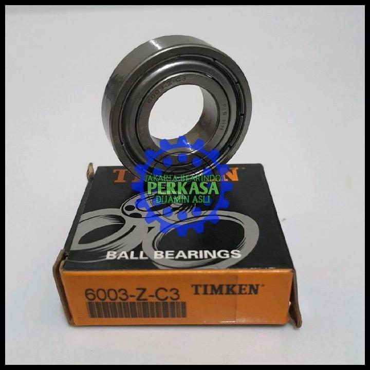 DISKON BEARING 6003 Z / 6003Z / 6003 Z C3 TUTUP SEBELAH BESI TIMKEN ASLI !!!!