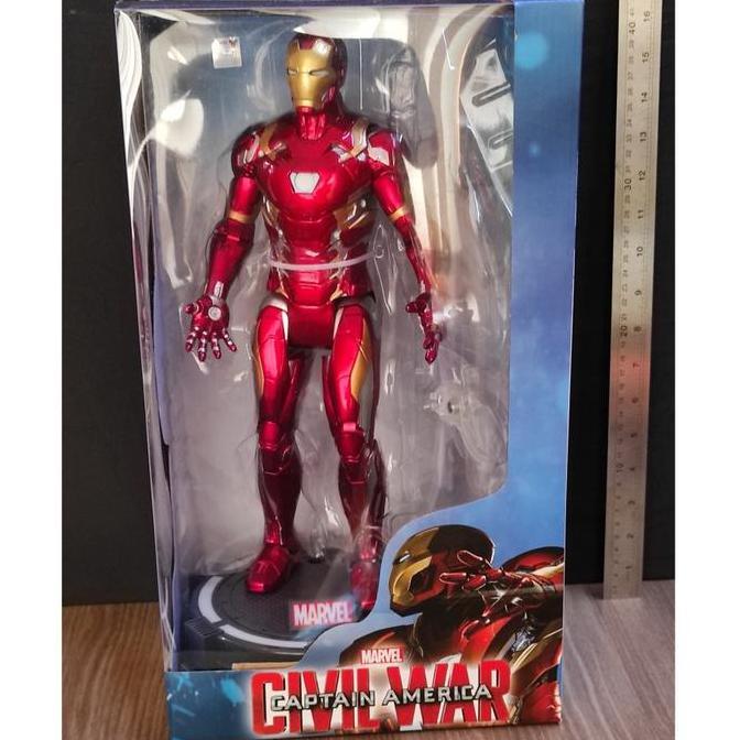 ZD Toys Original Iron Man Mark 46 / Ironman MK 46 14" & LED Standbase