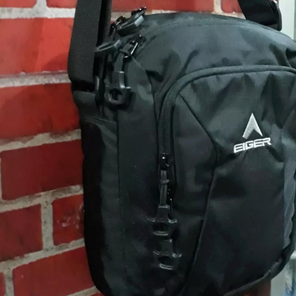 TERMURAH Tas Selempang Eiger03 Waterproof Tas Slempang Pria Wanita Waist Bag Crossbody Premium Outdo
