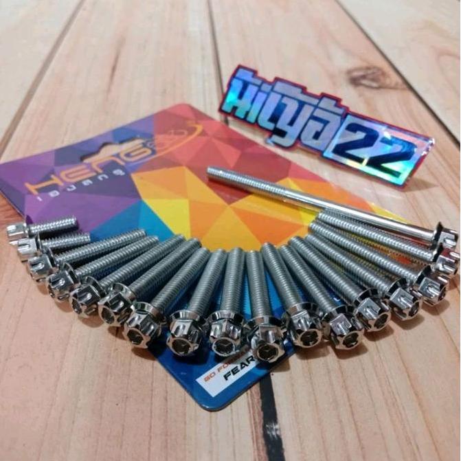 Promo Probolt Sett Baut Cvt Beat Scoopy Esp Spacy Stainless 2 Kunci Original Heng Thailand