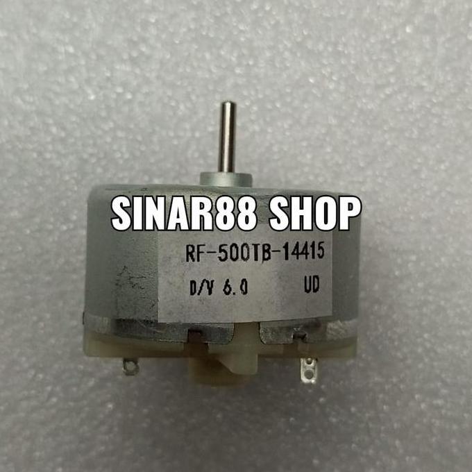 Promo Dinamo Motor Dc Rf-500Tb-14415 Rf500Tb Ex Cd Vcd Player