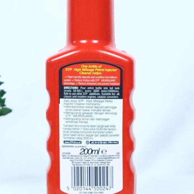 Keizai- Stp High Mileage Petrol Injector Cleaner - Stp Injector Cleaner Bensin