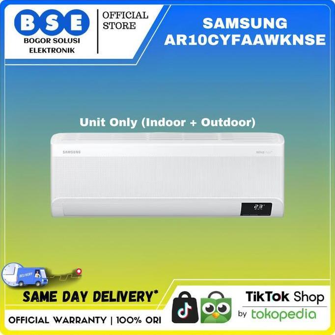 Promo Ac Samsung 1Pk Ar10Cyfaawknse - Ac Inverter Windfree Ar10Cyfaawkn