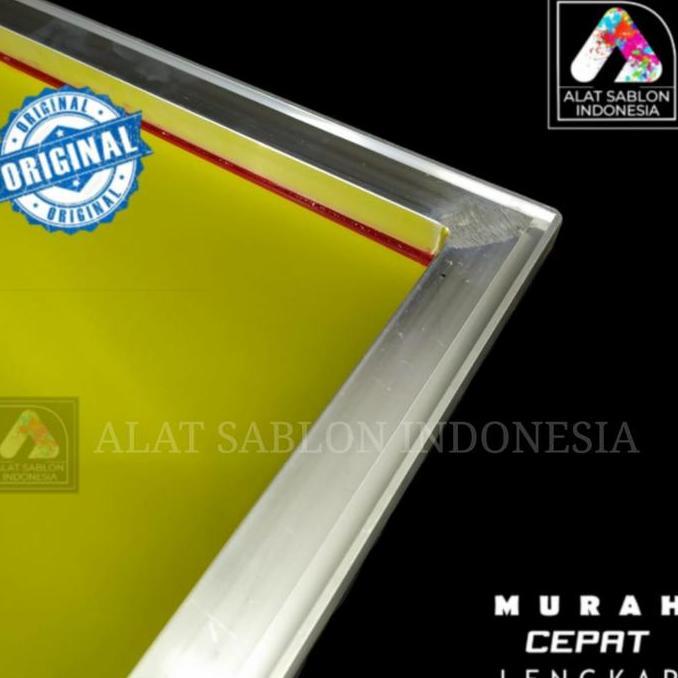 Murah Screen Alumunium Tanpa Baut Rivet 40X60 T77 Kuning