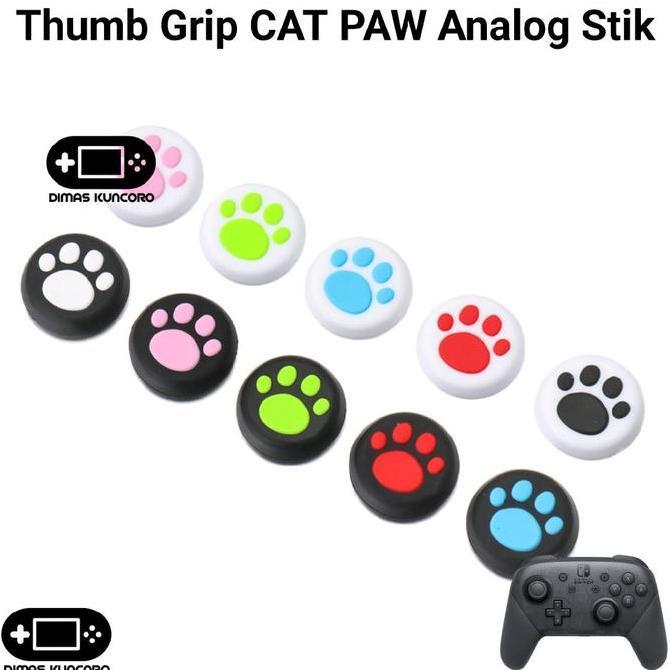 TERBARU|TERMURAH|BARU|PREMIUM|ORIGINAL|GARANSI|DISKON|PROMO THUMB GRIP CAT PAW ANALOG SILICONE STIK 
