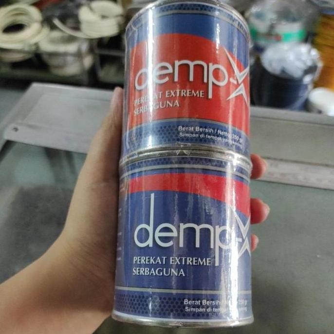 Lem Epoxy Anti Bocor DEMP-X 500g Merekat Dalam Air Kolam Ikan - Renang