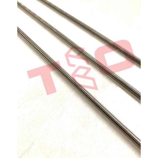 Gasss- As Drat - Baut Full Drat M6 X 1 M Stainless - Long Drat - Asdrat - 6Mm
