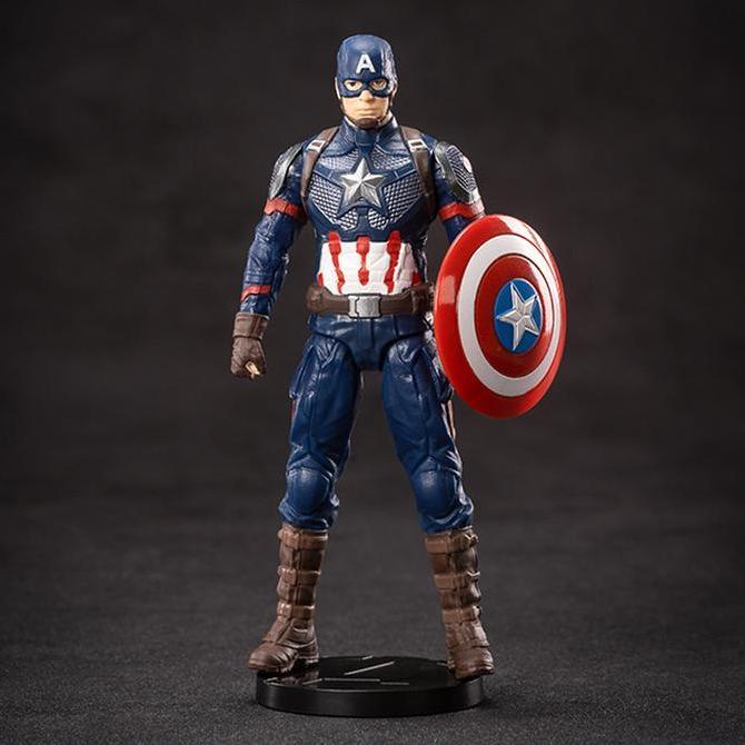 Zd 4 Inci Infinite Action Figure S Captain America