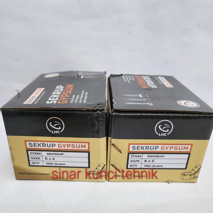 Gasss- Skrup Gipsum 2" Inch / Sekrup Gypsum 2" / Skrup Gipsum 5 Cm