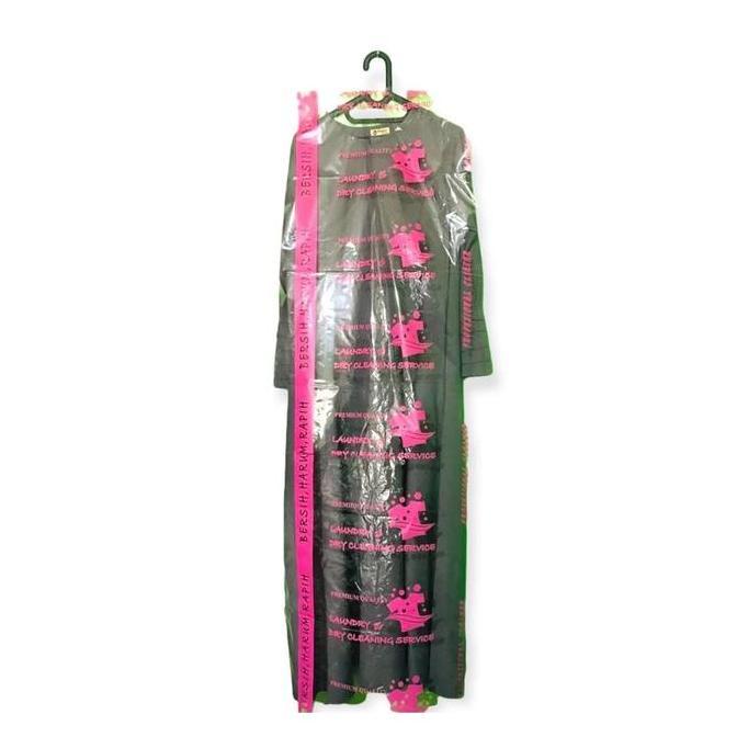 Shift- Plastik Laundry Satuan Sablon Pink / Plastik Sablon Print Laundry Pink