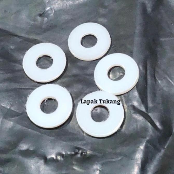 Ring Nylon M5x12x1 Ring Nilon M5 Ring Plat Plastik HIGH QUALITY