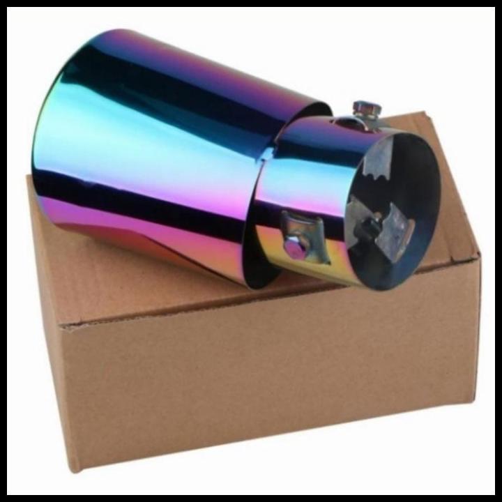 BEST DEAL MUFFLER UJUNG PIPA KNALPOT MOBIL CALYA SIGRA FULL PELANGI 