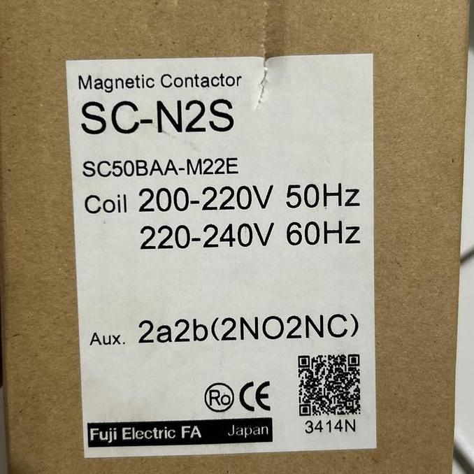 Sc-N2S 220V Kontaktor Fuji Sc-N2S 220Volt 80 Amper Promo
