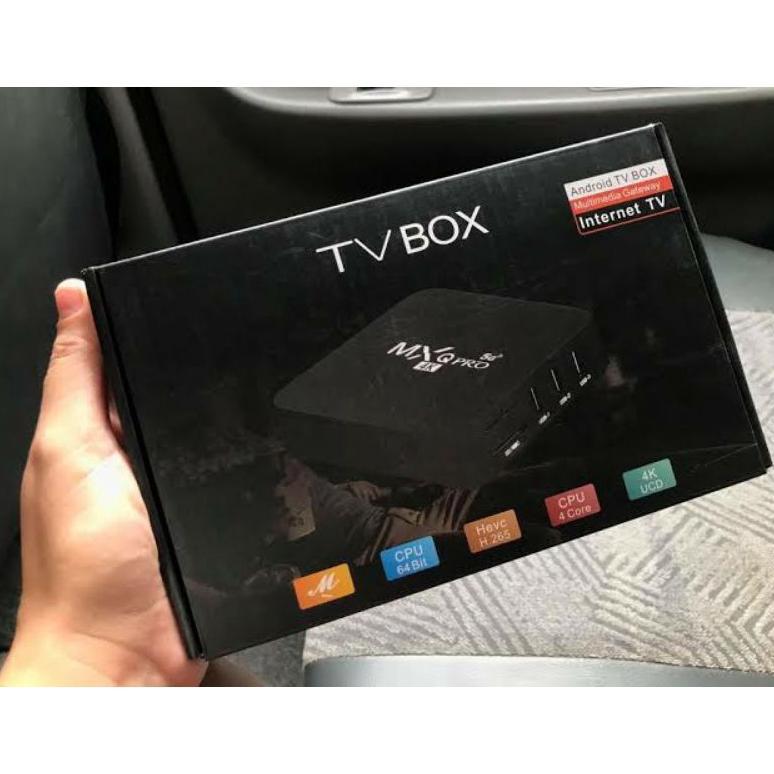 new promo terbaru stb android tv box mxq pro 4k 5g smart tv  box 2gb / 16gb android 10