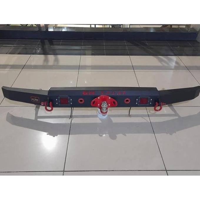 Promo Towing Belakang Tanduk Belakang Mobil Rush Gr 2018 - 2025 Custom Emboss