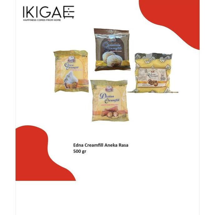 Eatstraight- Edna Creamfill / Filling /  Isian Roti 500 Gr