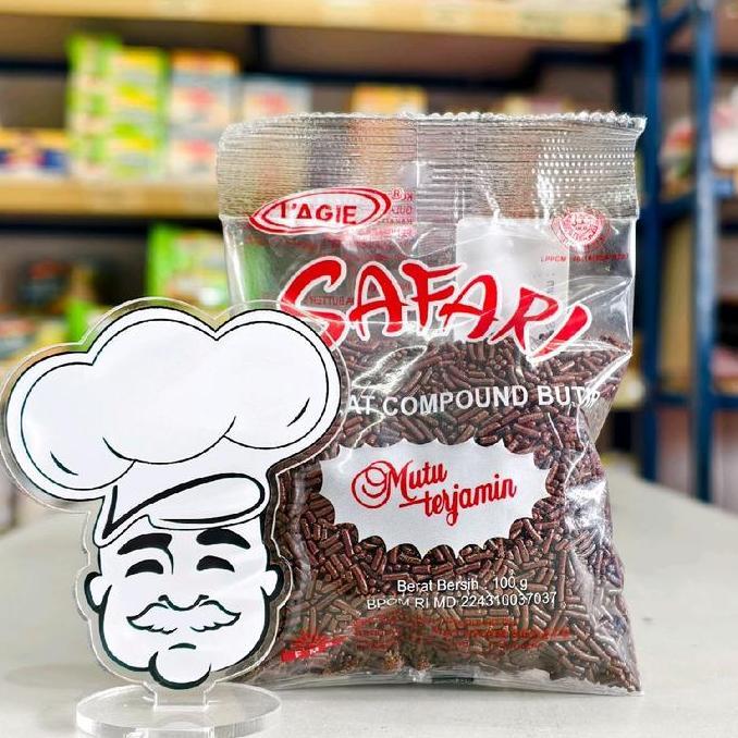 Eatstraight- Meses Coklat Safari / Safari Coklat Meses 250Gr, 100Gr