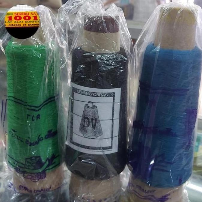 Benang obras polyester benang jahit obras