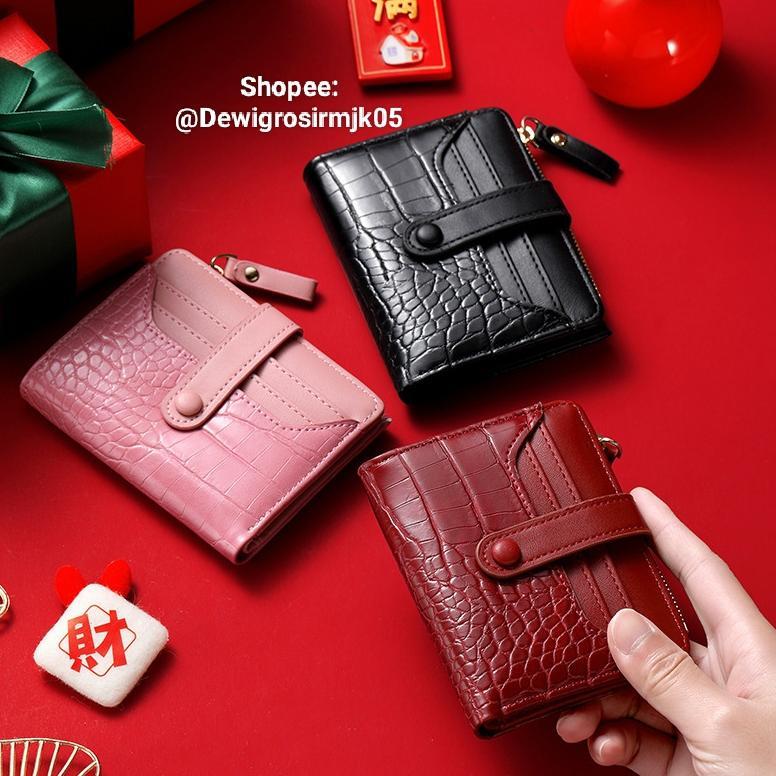 HOT DEALS (IMPORT KOREA) Dompet lipat wanita dompet kecil wanita dompet mini wanita dompet kartu wan