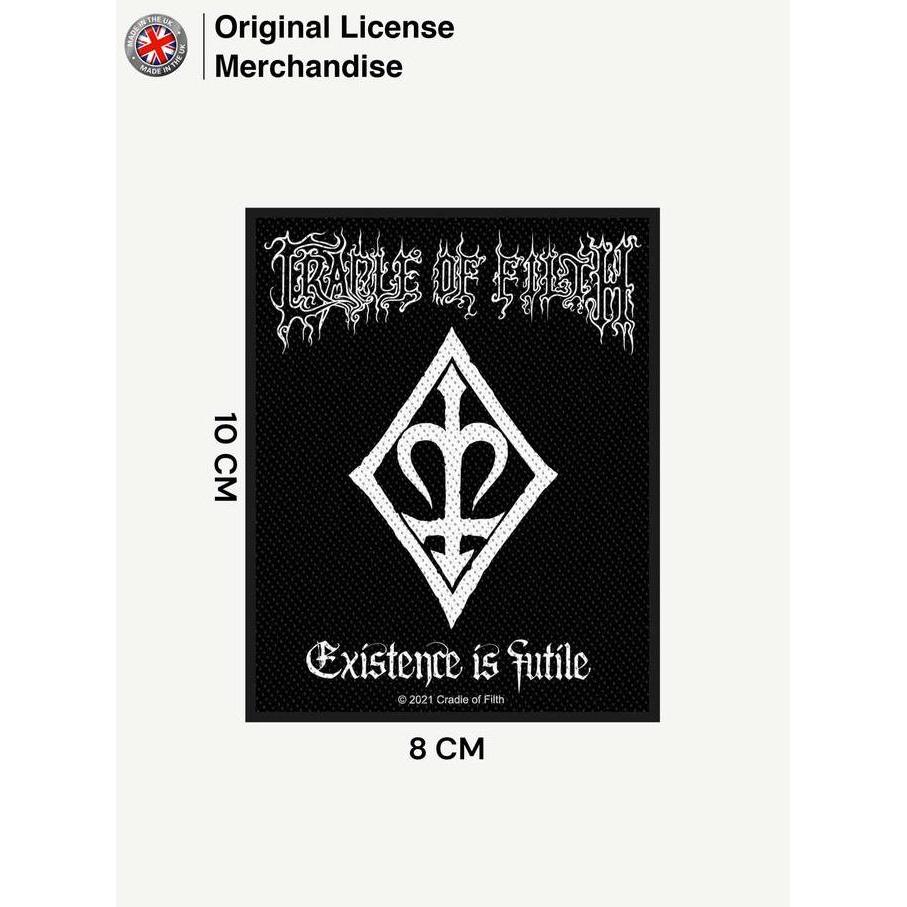 Patch Emblem Badge Import CRADLE OF FILTH Existence Is Futile Patch