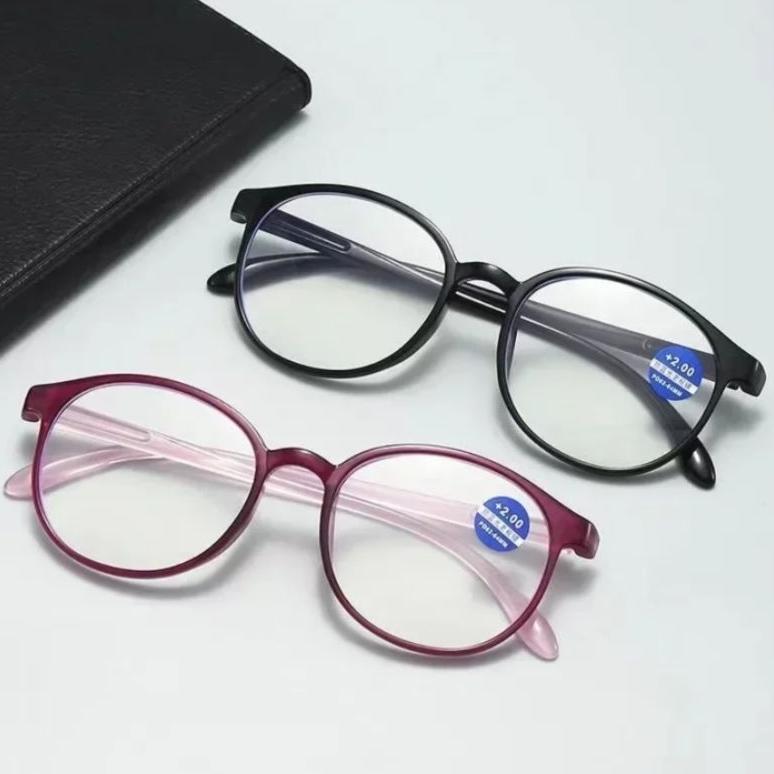 EXCLUSIVE Kacamata MINUS Pria Wanita TR90 Fleksible Lensa Minus Anti Radiasi -0.50 s/d - 6.00 Kacama