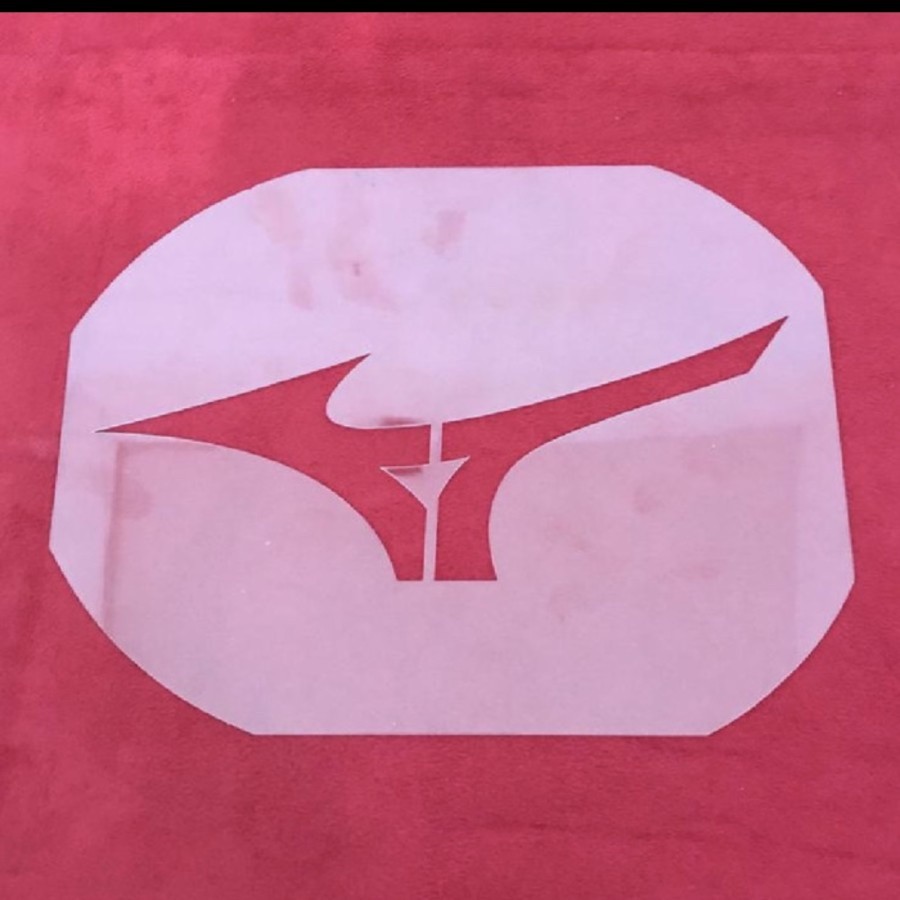 Badminton Cover Stencil Card Logo Raket Cetakan Senar Raket