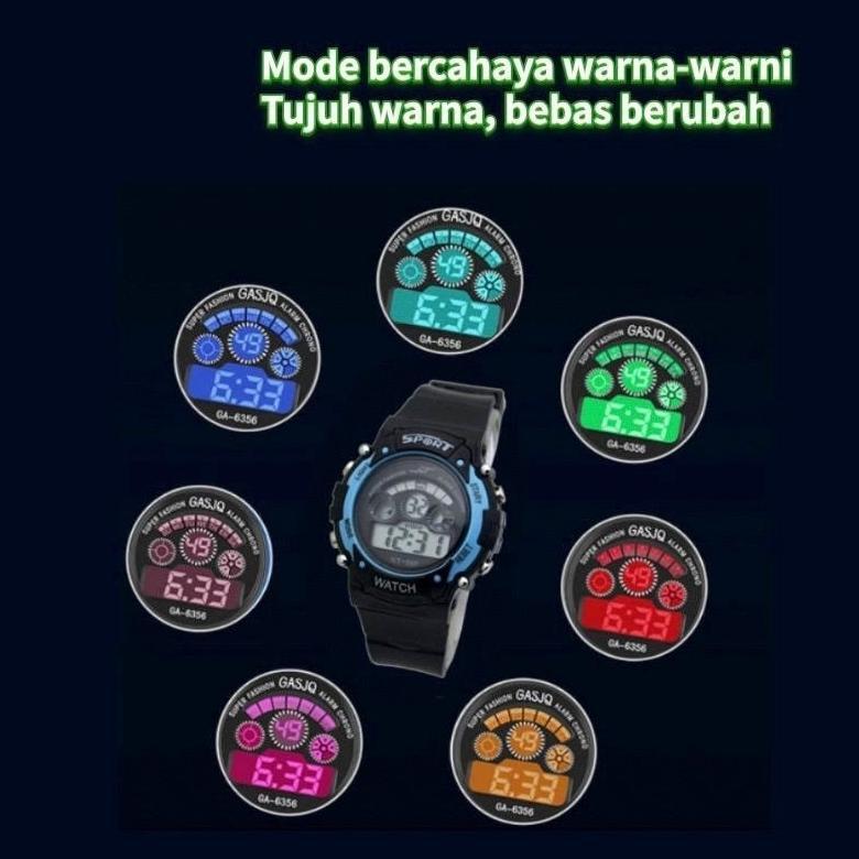 terlaris jam tangan anak cowok anak kecil laki laki bisa menyala digital led anti air