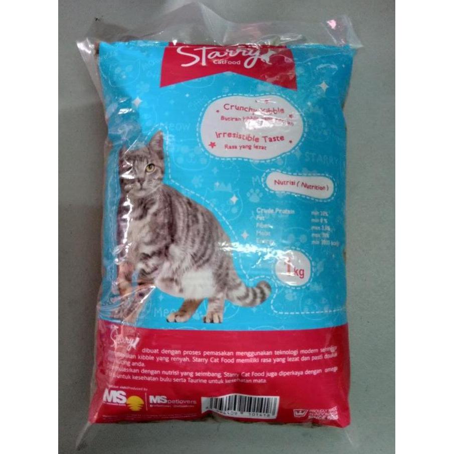 Starry Cat Food 1Kg - Makanan Kucing Kering