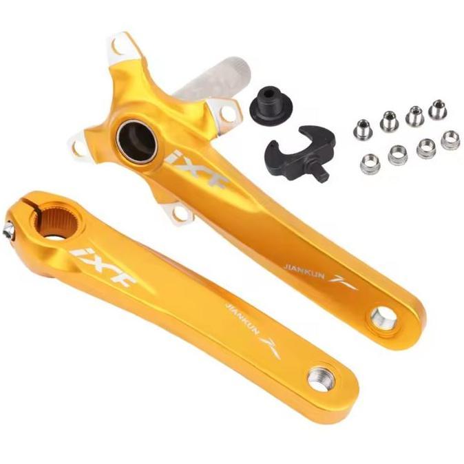 Ready IXF Crankset BB HT2 BCD 104 Crank Arm Hollowtech 2 Sepeda MTB BMX
