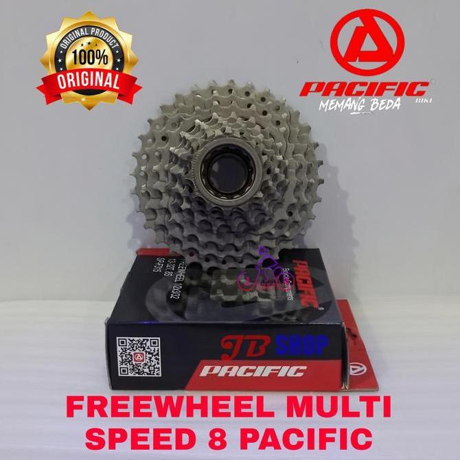 Ready FREEWHEEL MULTI SPEED SPROCKET 6 7 8 9 GEAR GIR GIGI BELAKANG SEPEDA Pacific Outdoor