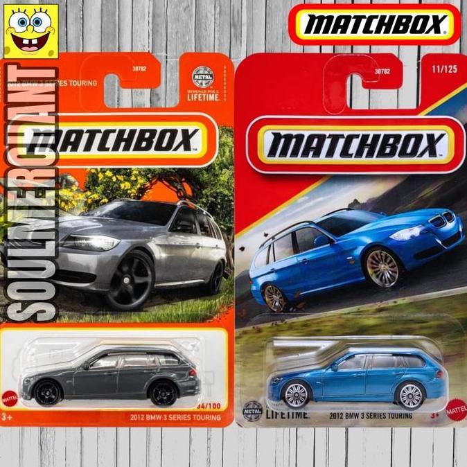 Ready MATCHBOX 2012 BMW 3 SERIES TOURING BIRU ABU HITAM - Z3 Z4 E36 M3 RACE