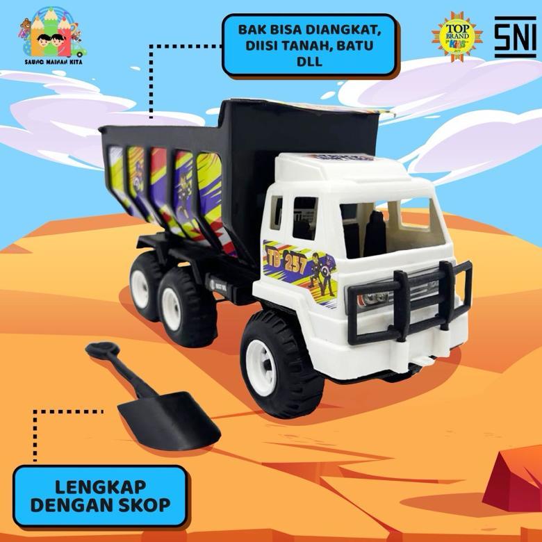 RECOMMENDED TRUK BINTANG DUMP TRUK PASIR ANAK TERMURAH BAGUS FREE SEKOP MINI