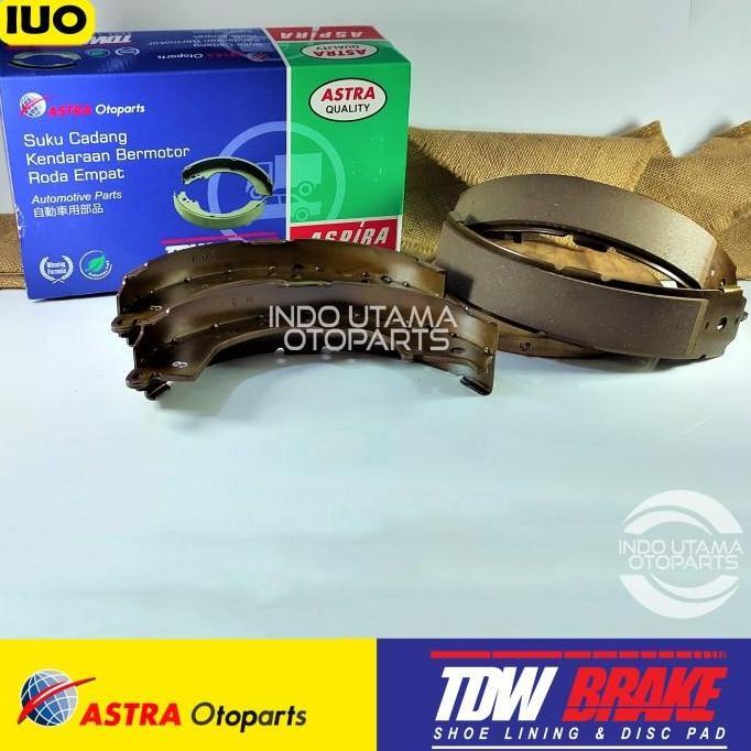 KAMPAS REM BELAKANG INNOVA KIJANG EFI 2.0 TDW ASTRA BRAKE SHOE READY STOCK
