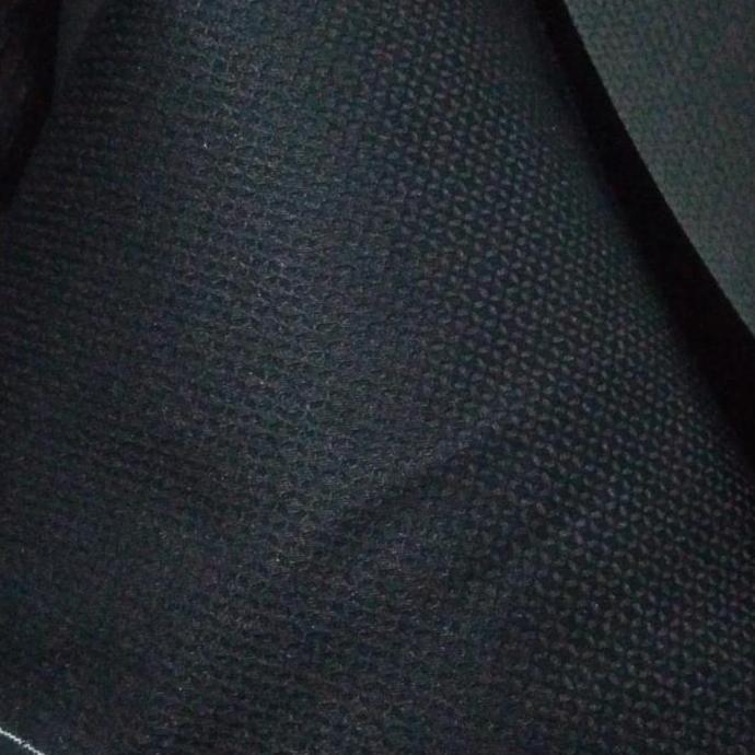 kain jok mobil fabric hitam polos untuk innova reborn