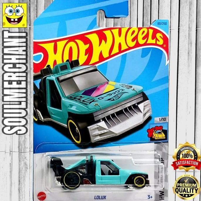 Ready Hot Wheels Lolux Biru Diecast Mobil Offroad