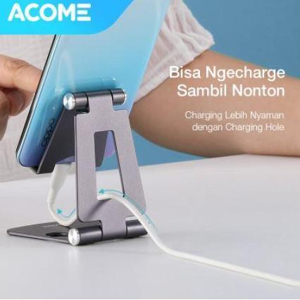 ACOME AH01 PHONE HOLDER STAND DEKSTOP TATAKAN HP MEJA ANDROID