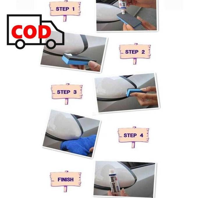 Promo Penghilang Baret Tipis Body Mobil Motor Terbaik Kompon Poles Lecet Goresan Original Diskon