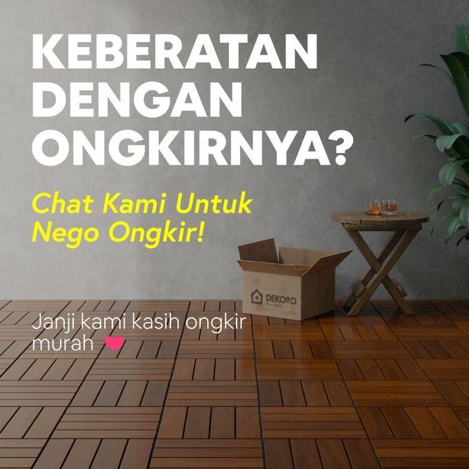 Lantai Kayu Decking Tile Parket Outdoor Dekoro Tile Collections