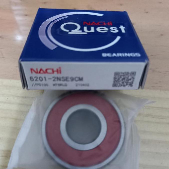 Ball bearing 6201 2RS - 6201 2NSE9CM NACHI
