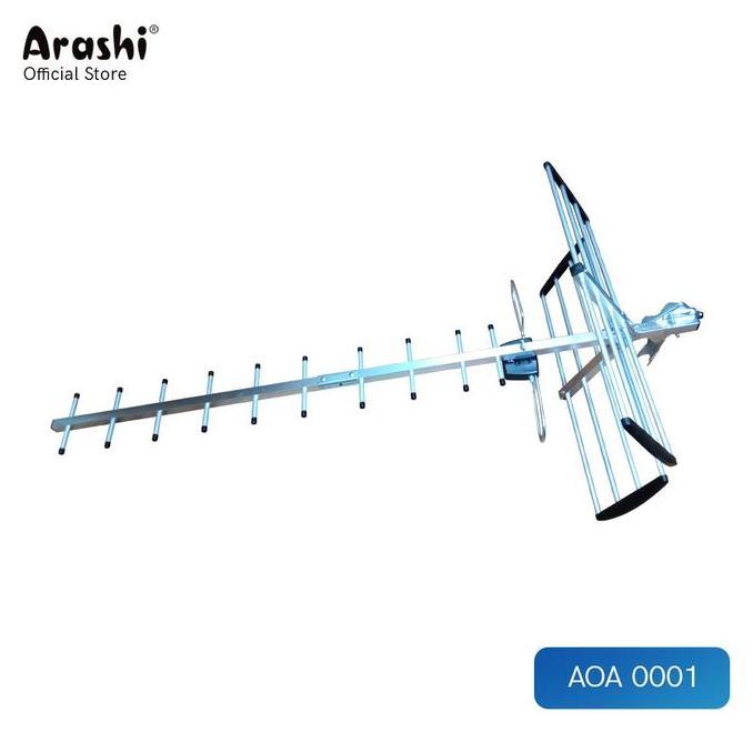 CUCI GUDANG - Arashi Outdoor Antenna AOA 0001 / Antena TV Outdoor / Tanpa Kabel