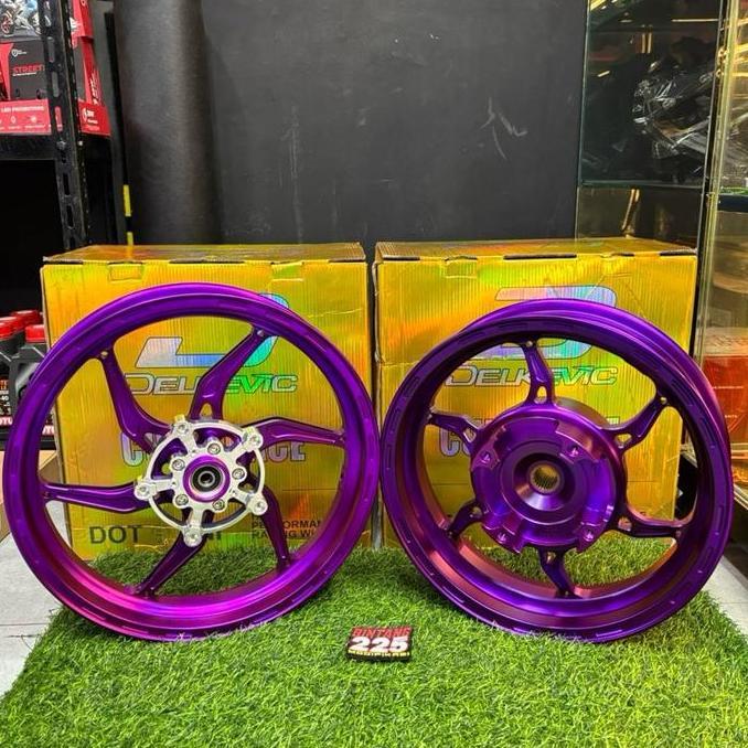 Velg DND delkevic NOZ PCX 160 ABS/PCX 160 CBS uk depan 250 R14 uk belakang 350 R13 ORI velg pcx160