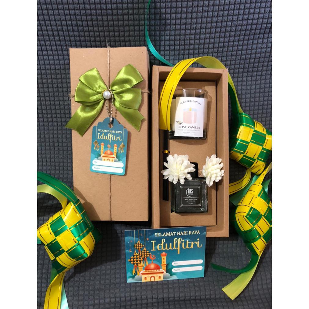 Promo Lebaran [COD] Hampers Lebaran | Hampers Idul Fitri | Hadiah Lebaran Idul Fitri Gift | Lilin Ar