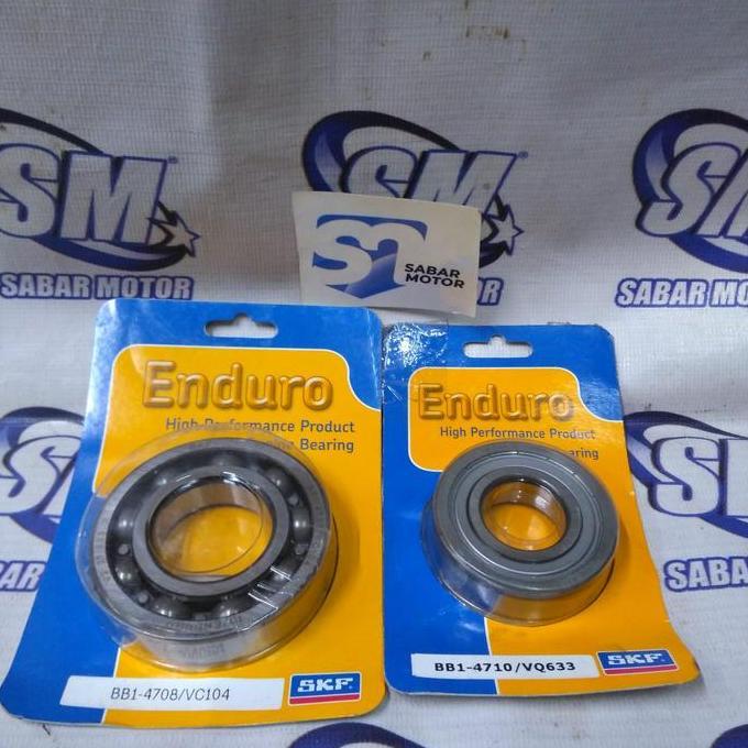 Bearing Set Kruk As Vario 110 Karbu - Beat  Original SKF BB14708-BB14710 SKF ENDURO