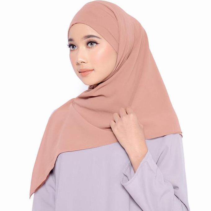 ZM Zaskia Mecca - Azel Mocca Hijab Instan Segi Empat Muslim Kerudung