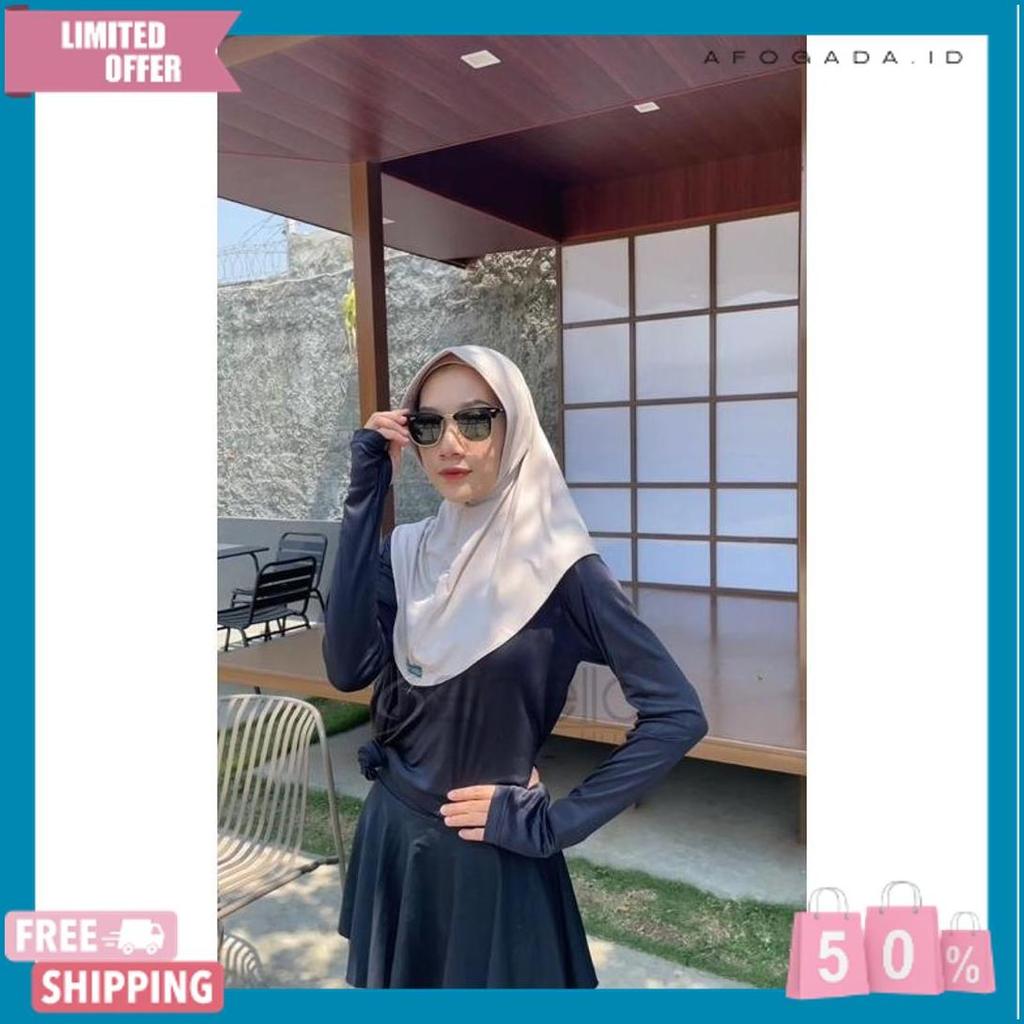 Shella Hijab - Bergo Sport Original Shella //Kerudung Olahraga Jersey Zoya