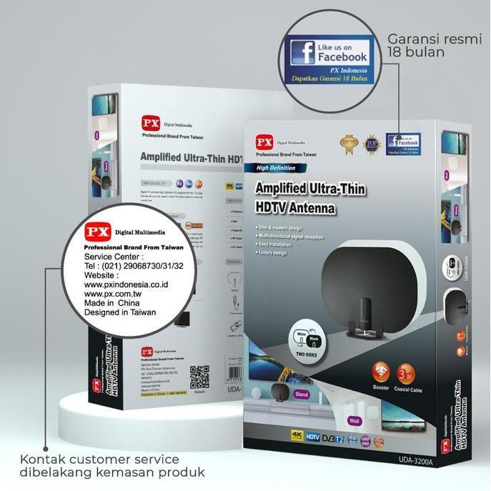 FLASH SALE - Antena Digital PX Uda3200a/ Antena PX UDA 3200A PX UDA3200 Indoor