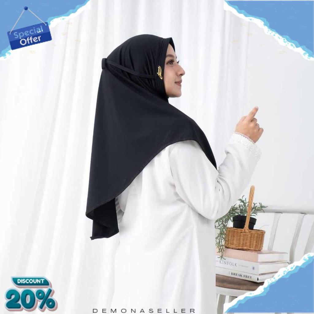Juma Hijab Instan Jilbab Syria Tali Non Ped