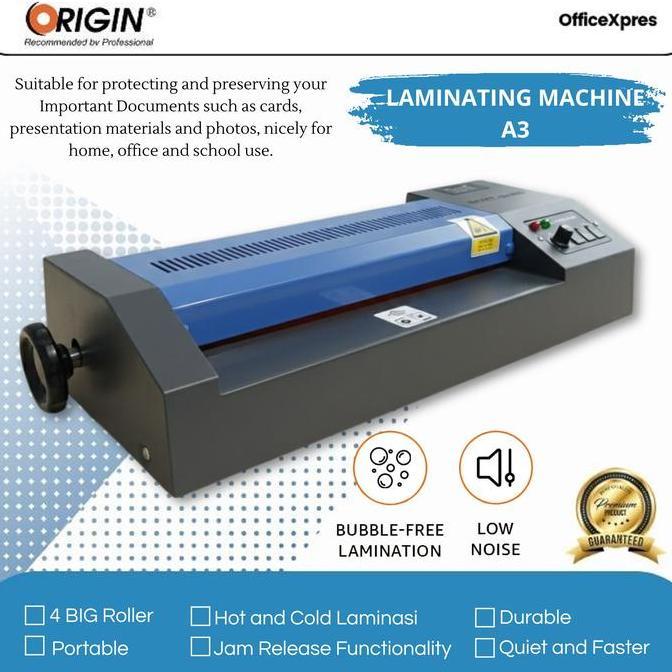 PROMO DISKON - Mesin Laminating A3 Digital LCD / Laminator Machine A3 Digital OR 330D