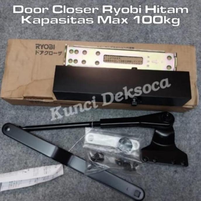 NEW Door Closer Ryobi Hitam / Dcl Ryobi kapasitas max 100kg Black series